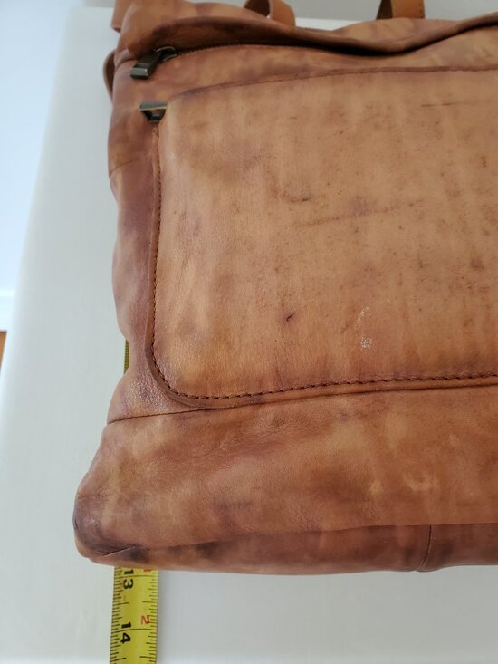 Aspen backpack messenger bag purse tan brown beige unisex travel carryon cowgirl main image 4